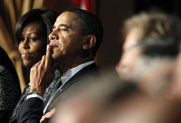 U.S. President Obama attends National Prayer Breakfast in Washington