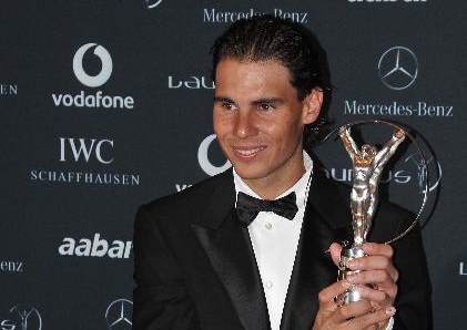 Nadal, Zidane honored at Laureus Awards