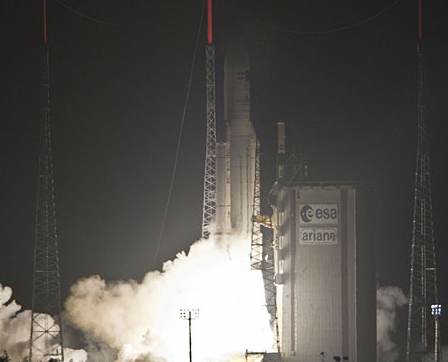 European cargo ship headed for space station 