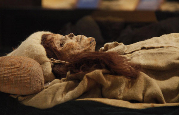 Chinese Mummy On Display In Philadelphia Peoples Daily Online