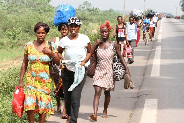 Fresh clashes in Cote d'Ivoire force residents to flee