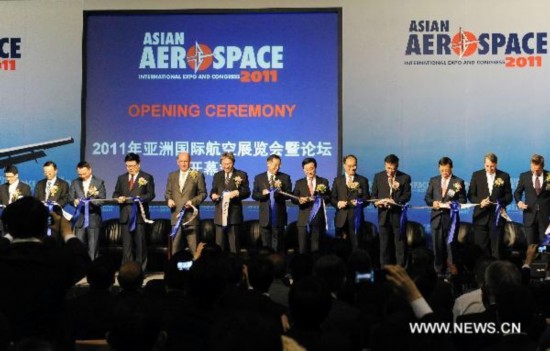 Asian Aerospace Expo and Congress 2011 opens