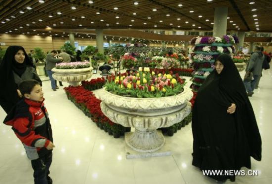 Flower festival kicks off in Tehran to celebrate Iranian New Year