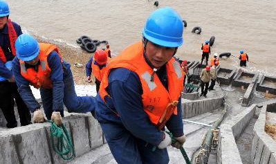 Submarine cables laid in Zhejiiang