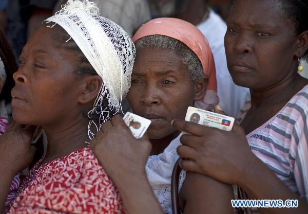Haiti's presidential runoff ends peacefully 