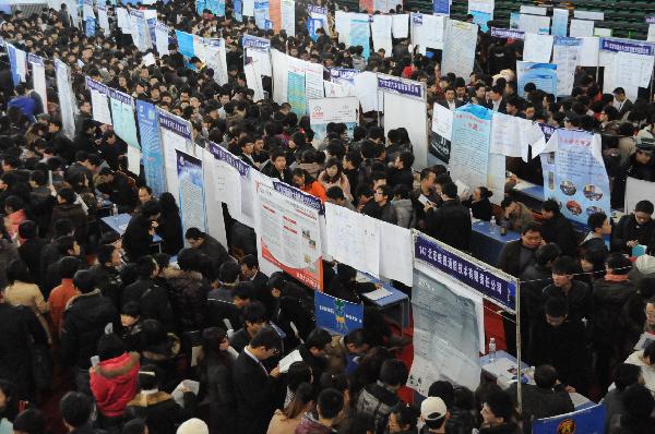 Job fairs held in NE China