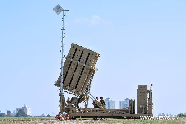 Israel deploys first anti-rocket defense battery in south 