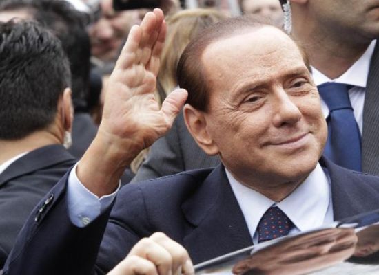 Berlusconi appears in court for tax fraud