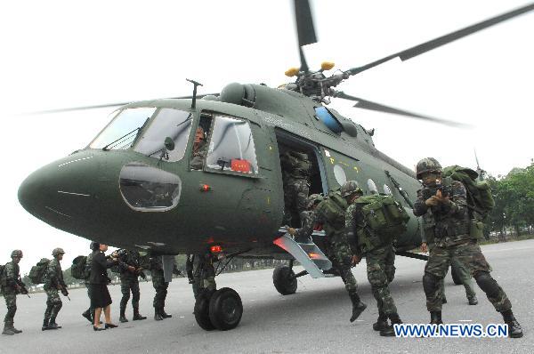 Thai army receives 3 Russian transport choppers
