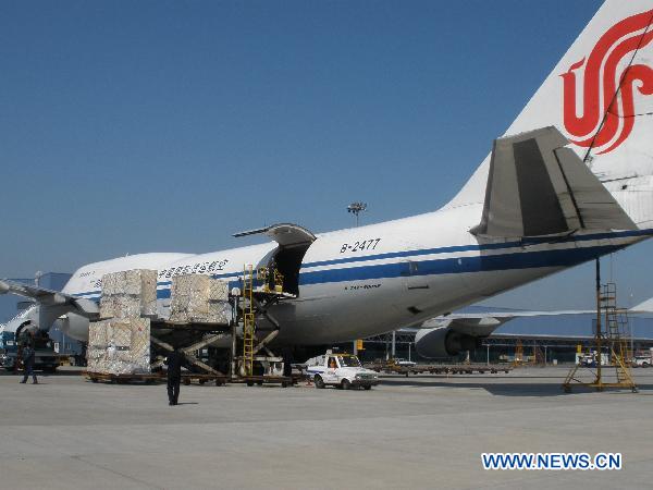China sends third batch of humanitarian aid to Japan