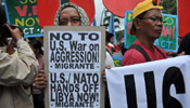 Philippine pacifists demand end to military intervention in Libya