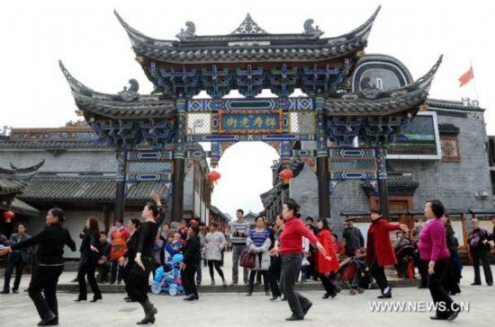 Post-disaster reconstruction gives Wenchuan new looks