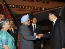 Indian prime minister arrives in Sanya for BRICS Leaders Meeting