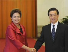 China, Brazil push for closer bilateral ties