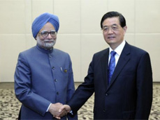 Chinese president meets Indian PM on bilateral ties