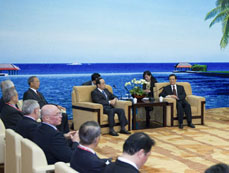 Chinese president meets members of BFA board of directors