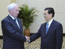 Chinese president meets Ukrainian PM on bilateral ties