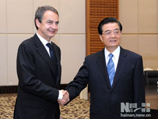 Chinese president meets Spanish PM on bilateral ties