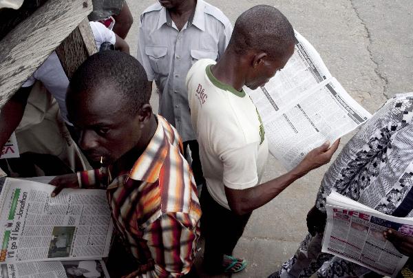 Nigerian incumbent president sure of victory in presidential polls 