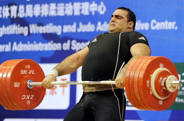 World champion Salimi crowned strongest man at Asian weightlifting championships