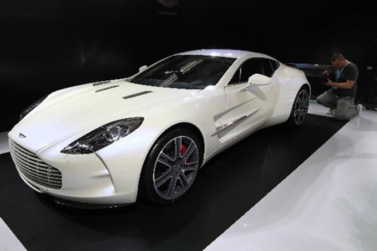 Super sports car seen in media day of 14th Shanghai Int'l Auto show