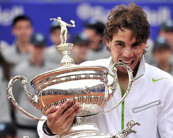 Nadal wins all Spanish final in Barcelona's Conde Godo tournament 