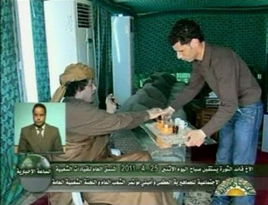 Gaddafi unhurt from NATO airstrike on his compound