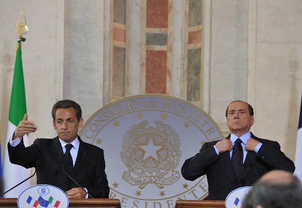 Leaders of Italy, France discuss Libya, migrants at annual summit 