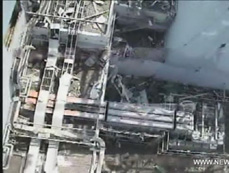 Crippled Fukushima Nuclear Power Plant No.1 reactor
