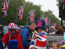 Worldwide spectators camp along route to witness royal wedding