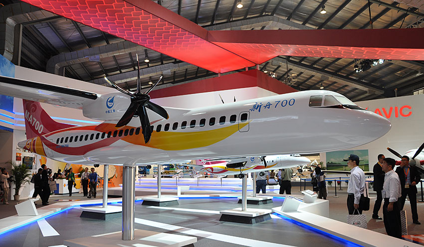 MA700 Passenger Aircraft (People’s Daily Online/Zhai Zhuanli)