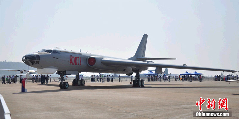 Photo shows KJ-200 exhibited in Airshow China 2012. (Chinanews.com/ Chen Haifeng)