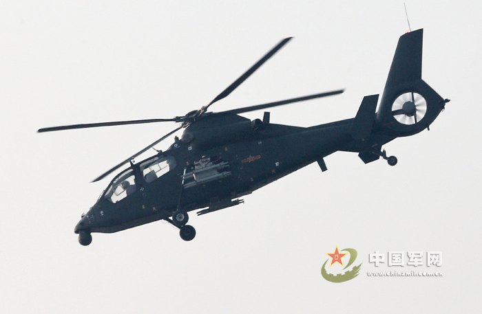 China's independently-developed WZ-19 armed helicopter debuted at the 9th China International Aviation & Aerospace Exhibition in Zhuhai, south China's Guangdong province on November 13, 2012.(chinamil.com.cn/Qiao Tianfu)