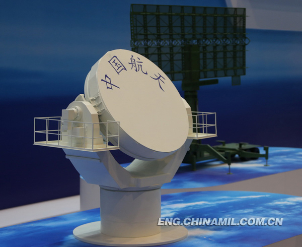 The phased-array radar for precision tracking and measuring of the Chinese People's Liberation Army debuts at the 9th Zhuhai Air Show in China. (chinamil.com.cn/Qiao Tianfu)