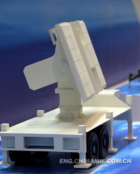 The HK-CL continuous-wave measuring radar of the Chinese People's Liberation Army debuts at the 9th Zhuhai Air Show in China. (chinamil.com.cn/Qiao Tianfu)