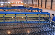 Largest efficiency glass production line