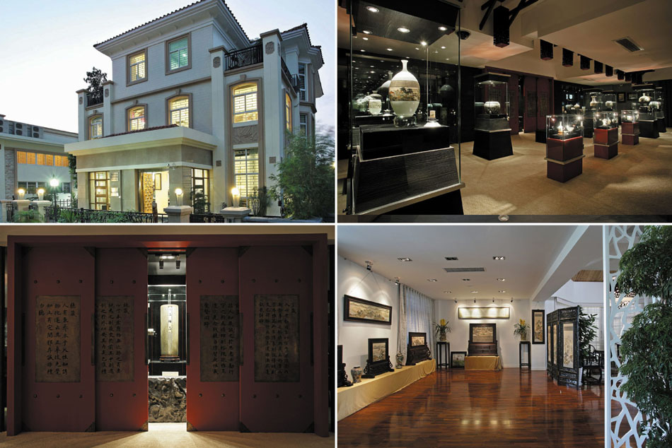 A file photo shows an art museum set up by Wang Zhiwen in Shantou, south China's Guangdong Province. (Xinhua)