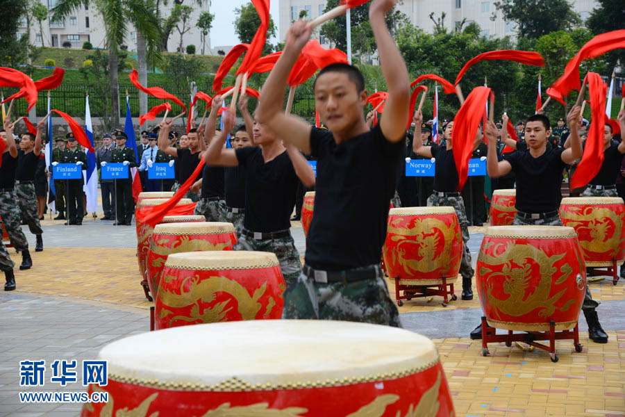 The opening ceremony of the 47th World Military Shooting Championship of the International Military Sports Council (CISM) was held  in Guangzhou, Dec. 2, 2012. (Xinhua/Zhu Sinan)