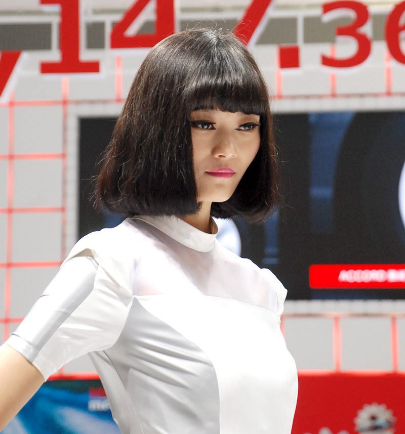 Glamorous model at Int'l Motor Show in Guangzhou (5)