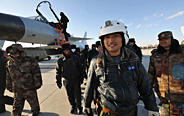 PLA Air Force conducts air combat training