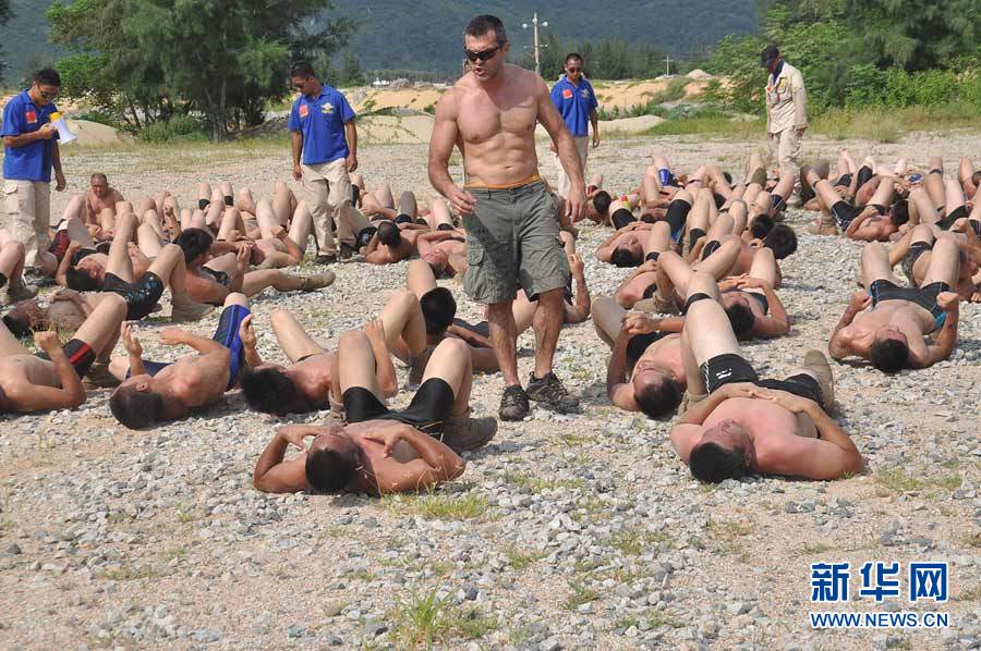 'Devil' foreign instructors at Chinese bodyguard training camp (11)