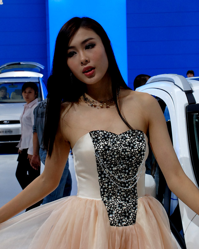 Beautiful model at Guangzhou Auto Show  (13)