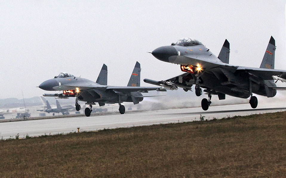 PLA Air Force holds comprehensive support drill