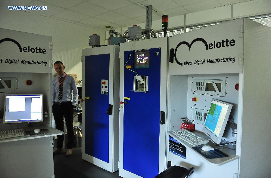 Melotte displays 3D Printer's product samples in Belgium  (2)