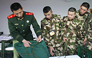 Newly recruited PLA soldiers join units 