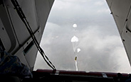 Marine brigade in high-altitude parachute training