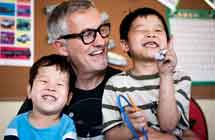 Setting up a home for orphans