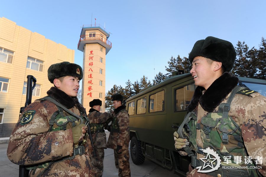The "Heihe Good Eighth Company" under the Heilongjing Provincial Military Command of the Chinese People's Liberation Army (PLA) stationed in Heihe has intensified the border patrol duties to ensure the security and stability of the border areas. (China Military Online/Wang Jiafeng, Lu Yanhai, Wei Jianshun) 