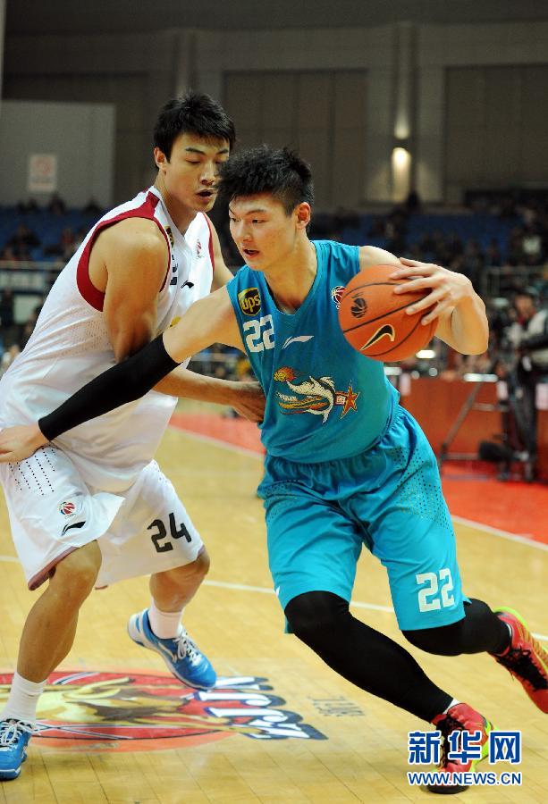Wang Zhelin, Basketball (Xinhua)