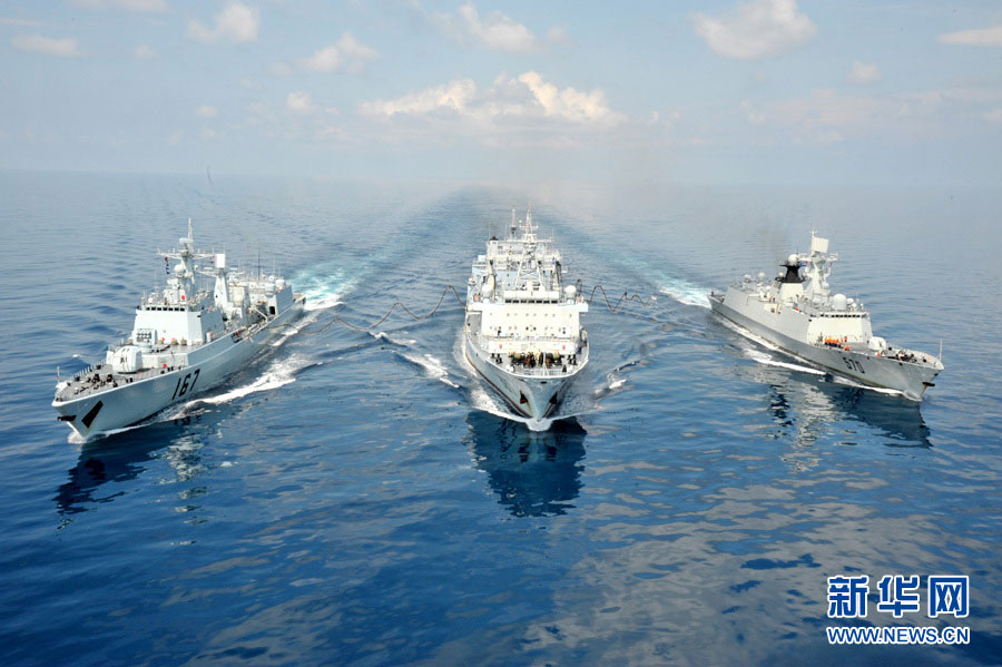Photo review: Chinese Navy's escort missions in Gulf of Aden. (Xinhua)